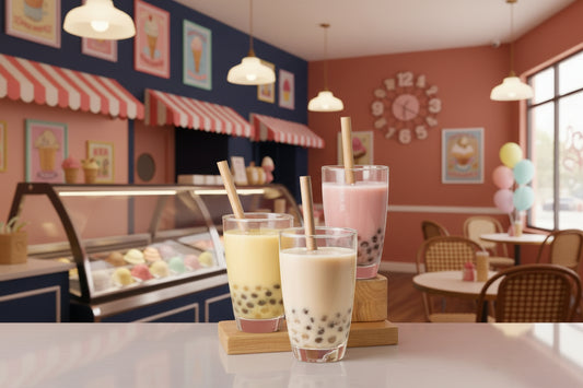 Giant 8.25 in - Natural Agave - Boba Straw