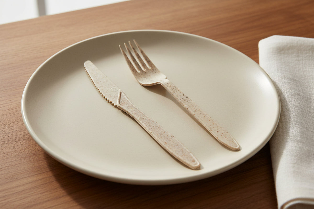 Natural Agave Heavy Duty Cutlery Kit