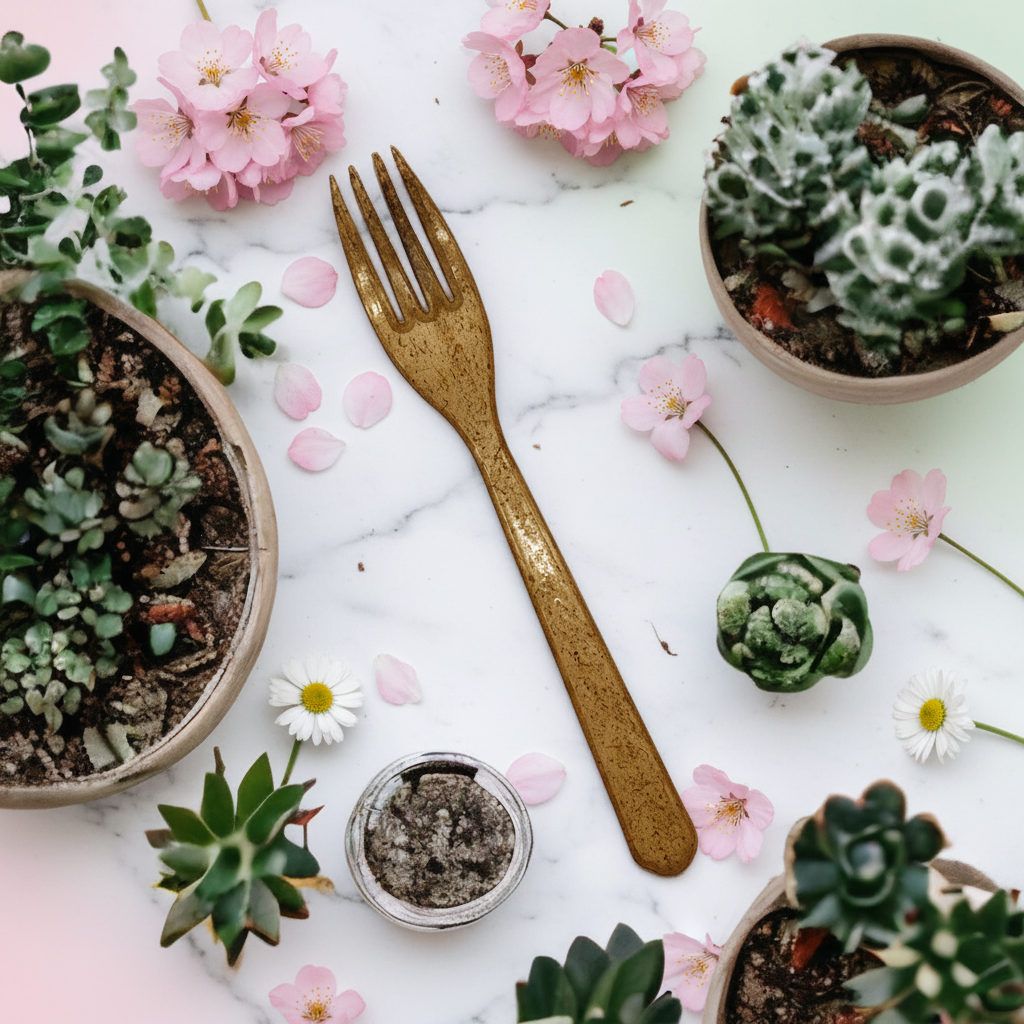 Natural Agave Fork