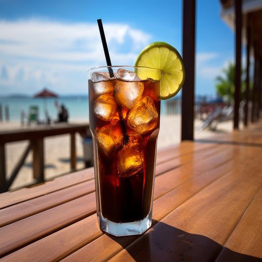 Standard 10.25 in - Black Agave - Drinking Straw