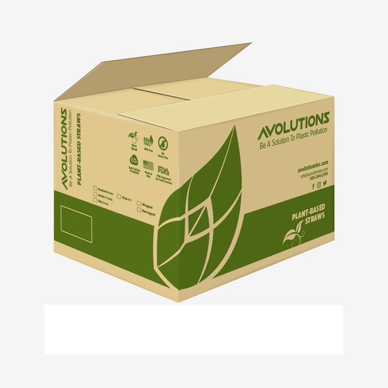 Standard 8.25 in - Pink Cellulose - Drinking Straw