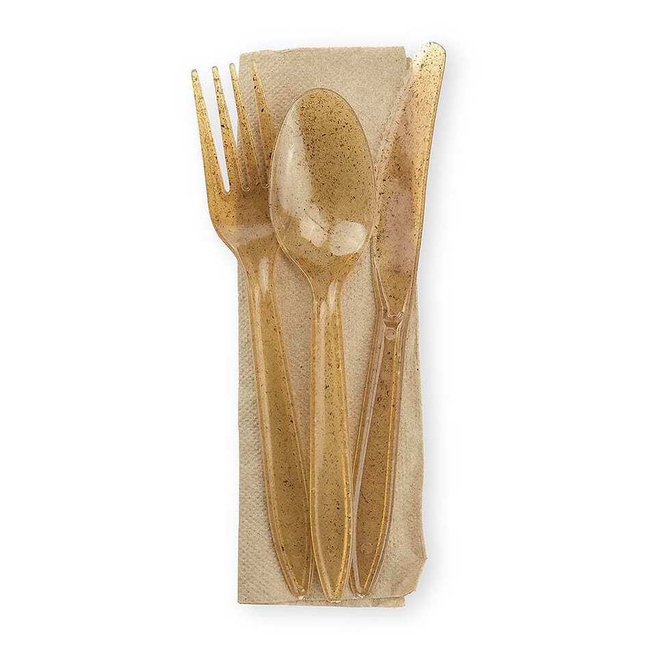 Natural Agave Heavy Duty Cutlery Kit