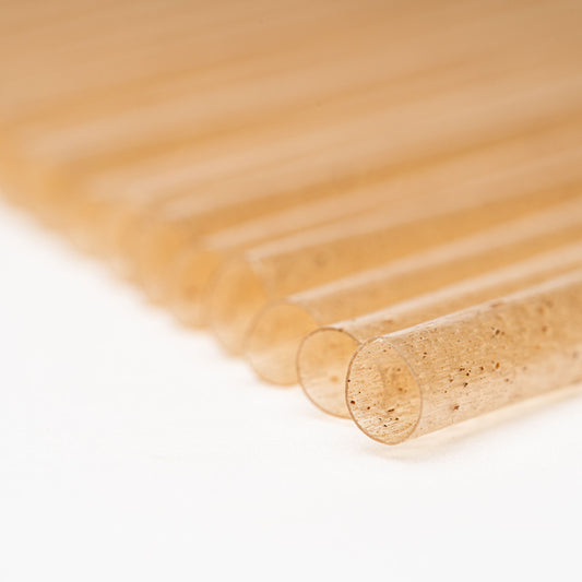 Jumbo 8.25 in - Natural Agave - Smoothie Straw